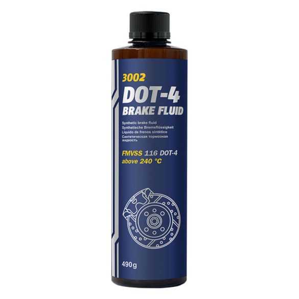 SCT-Mannol 3002 DOT-4 Brake Fluid fékfolyadék, fékolaj 500 ml