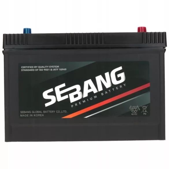 Sebang SMF 12V 120Ah 1000A (John Deere) Középsarus Akkumulátor