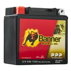   Banner Bike Bull AGM 12V 9Ah BGB9B motor akkumulátor 50914 (YB9-B)