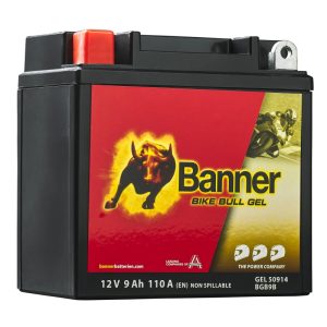 Banner Bike Bull GEL 12V 9Ah BGB9B motor akkumulátor 50914 (YB9-B)