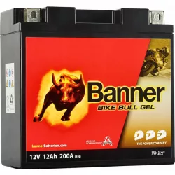  Banner Bike Bull GEL GTZ14B-4 12V 12Ah 200A motor akkumulátor (BGT14B-4)