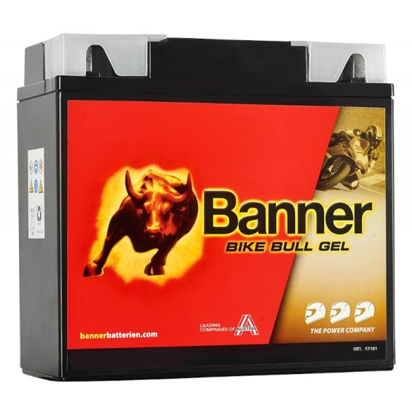 Banner BIKE BULL GEL 521 01 / BG12-19 - G12-19  12V 22Ah motor akkumulátor (GT20H-3)