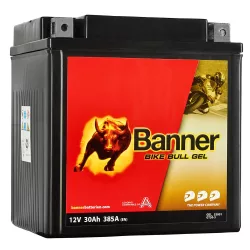   Banner Bike Bull GEL 12V 30Ah 385A motor akkumulátor BGTX30-3 (GT30-3)