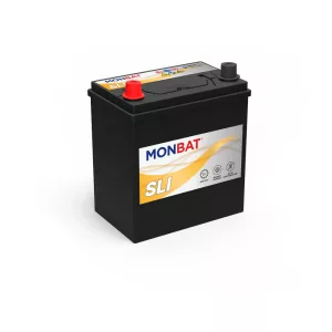 Monbat SLI JIS 12V 35Ah 320A Bal+ (vékony sarus) Akkumulátor