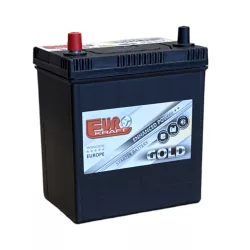   Eurokraft Gold Asia 12V 40Ah 340A Bal+ Akkumulátor (vékony sarus)
