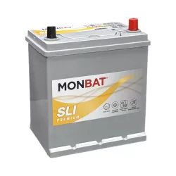   Monbat SLI Premium 12V 40Ah 350A Jobb+ (vékony sarus) Akkumulátor