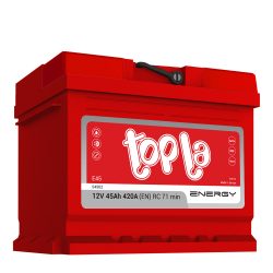 Topla Energy 12V 45Ah 420A Jobb+ Autó Akkumulátor