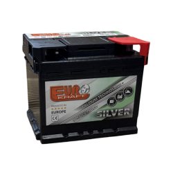 Eurokraft Silver 12V 45Ah 360A Jobb+ autó akkumulátor