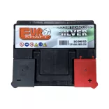 Eurokraft Silver 12V 45Ah 360A Jobb+ autó akkumulátor