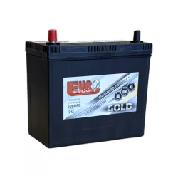   Eurokraft Gold Asia 12V 45Ah 380A Bal+ Akkumulátor (vékony sarus)
