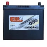 Eurokraft Gold Asia 12V 45Ah 380A Bal+ Akkumulátor (vékony sarus)