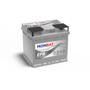 Monbat EFB Premium Start Stop 12V 50Ah 560A Jobb+ Akkumulátor