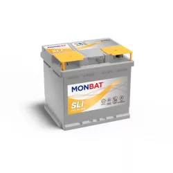 Monbat SLI Premium 12V 53Ah 500A Jobb+ Akkumulátor