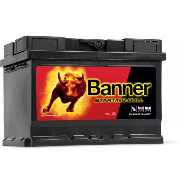 Banner Starting Bull 12V 55Ah 450A Jobb+ akkumulátor (555 19)