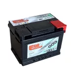 Eurokraft Silver 12V 55Ah 480A Jobb+ autó akkumulátor