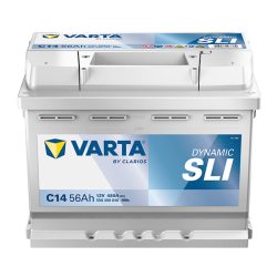   Varta Dynamic SLI 12V 56Ah 480A Jobb+ autó akkumulátor (C14)