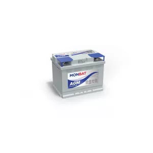 Monbat AGM Premium Start Stop 12V 60Ah 660A Jobb+ Akkumulátor