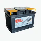Eurokraft Gold 12V 63Ah 560A Jobb+ Autó Akkumulátor