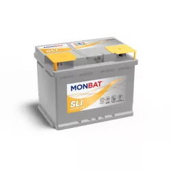 Monbat SLI Premium 12V 65Ah 660A Jobb+ Akkumulátor