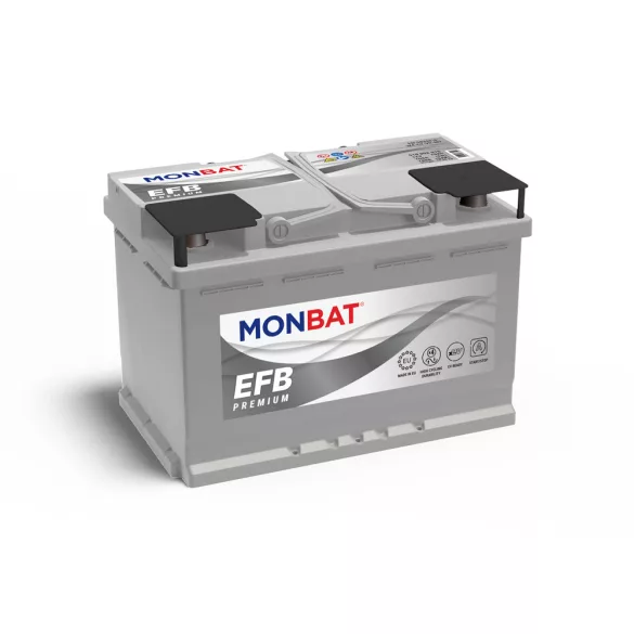 Monbat EFB Premium Start Stop 12V 70Ah 780A Jobb+ Akkumulátor