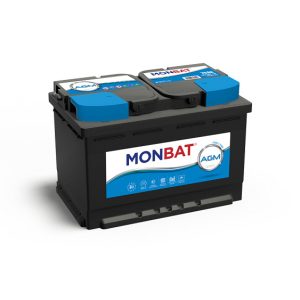 Monbat AGM Start Stop 12V 70Ah 760A Jobb+ Akkumulátor