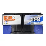 Eurokraft Start-Stop EFB 12V 80Ah 800A Jobb+ Autó Akkumulátor