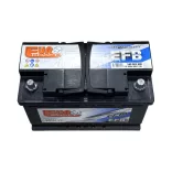 Eurokraft Start-Stop EFB 12V 80Ah 800A Jobb+ Autó Akkumulátor