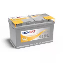 Monbat SLI Premium 12V 85Ah 800A Jobb+ Akkumulátor