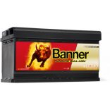 Banner Running Bull AGM Start Stop 12V 95Ah 850A Jobb+ akkumulátor (595 01)
