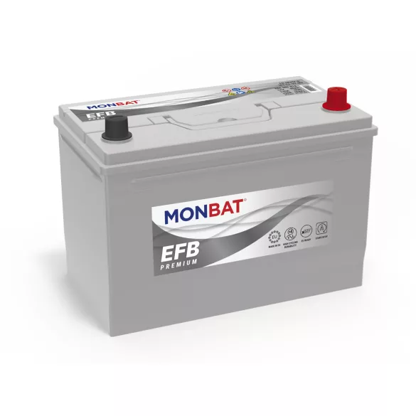 Monbat EFB Premium Start Stop Asia 12V 95Ah 820A Jobb+ Akkumulátor (Japán)