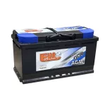Eurokraft AGM Start-Stop 12V 95Ah 880A Jobb+ Autó Akkumulátor