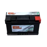 Eurokraft Silver 12V 100Ah 800A Jobb+ autó akkumulátor