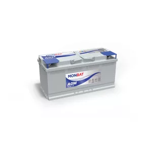 Monbat AGM Premium Start Stop 12V 105Ah 970A Jobb+ Akkumulátor