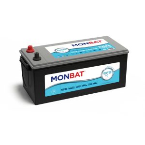 Monbat EFB + C 12V 235Ah 1250A teherautó akkumulátor hotel funkcióval