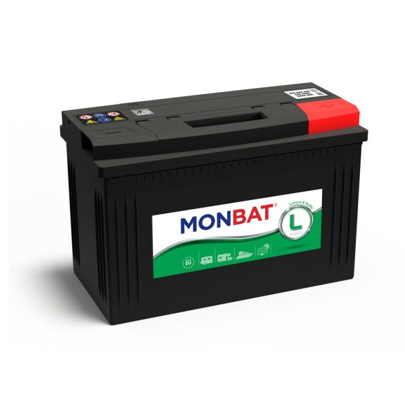Monbat Leisure 12V 100Ah 840A Jobb+ (gondozásmentes) munka akkumulátor 