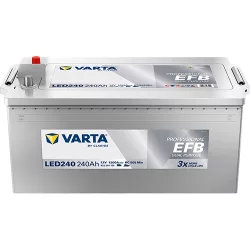  Varta Professional Dual Purpose EFB 12V 240Ah Munka Akkumulátor (LED240)