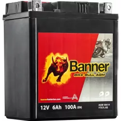  Banner Bike Bull AGM YTX7L-BS 12V 6Ah 105A motor akkumulátor