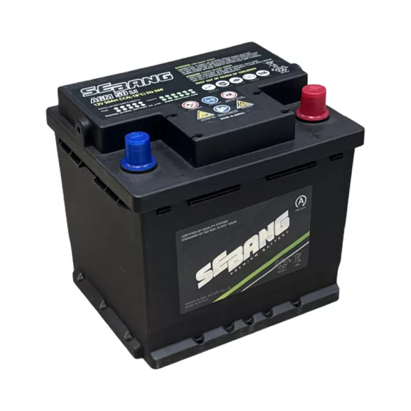 Sebang AGM Start Stop 12V 50Ah 560A Jobb+ Akkumulátor