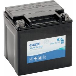   Exide AGM 12-31 (YIX30L-BS) 12V 30Ah 430A gondozásmentes AGM (zselés) motor akkumulátor