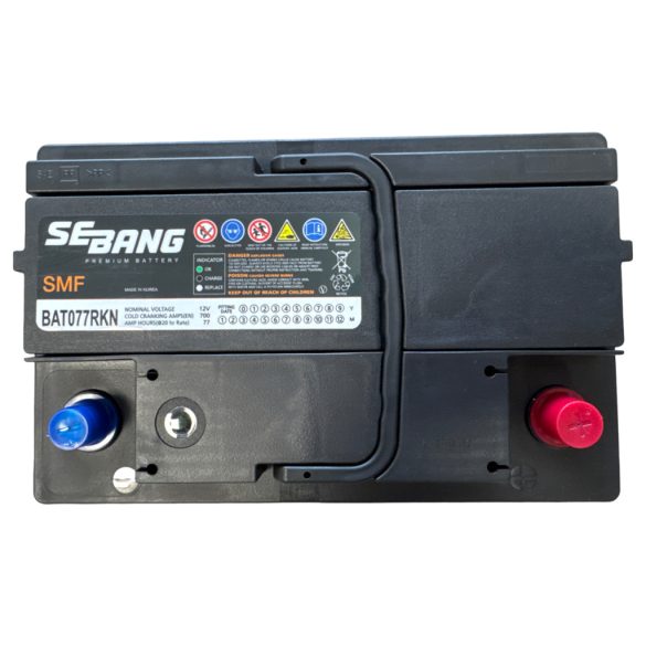 Sebang 12V 77Ah 700A Jobb+ Akkumulátor