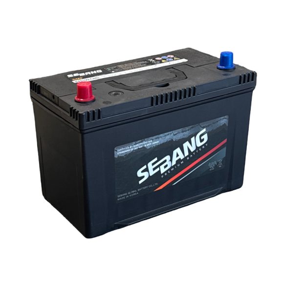 Sebang 12V 100Ah 740A Japán Bal+ Akkumulátor