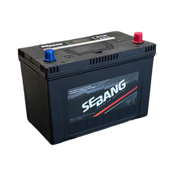 Sebang 12V 100Ah 740A Japán Jobb+ Akkumulátor