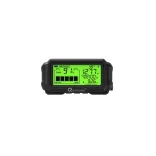 Battery Monitor 12V-os akkumulátor állapot- és töltés teszter, napelemes LED-es kijelző egységgel