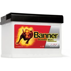   Banner Power Bull Professional 12V 63Ah 620A Jobb+ akkumulátor (P63 40)