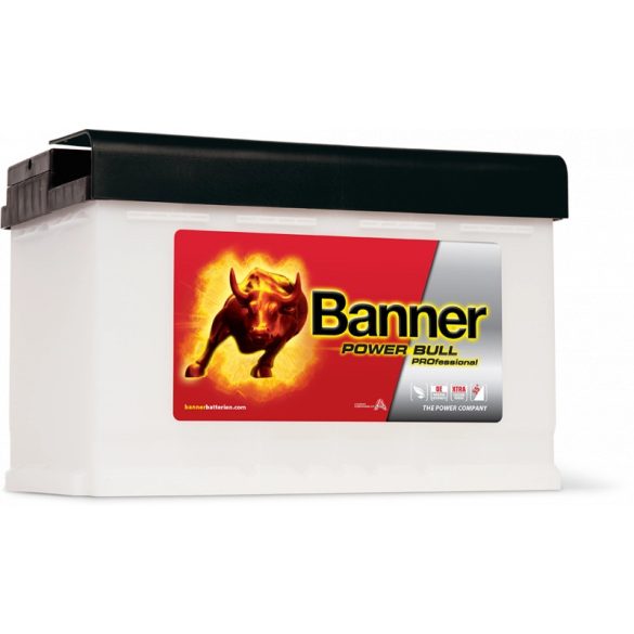 Banner Power Bull Professional 12V 84Ah 720A Jobb+ akkumulátor (P84 40)