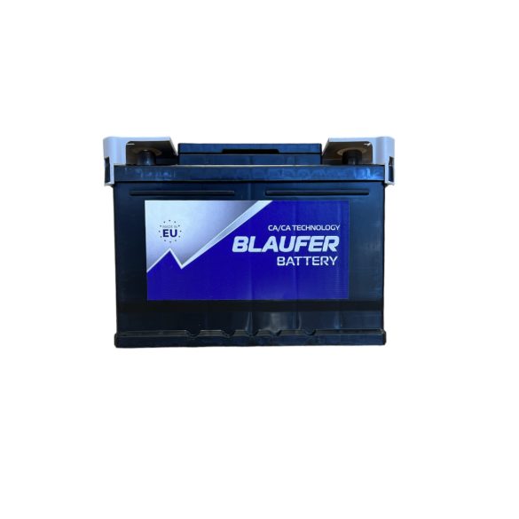 Blaufer 12V 55Ah 480A Jobb+ autó akkumulátor