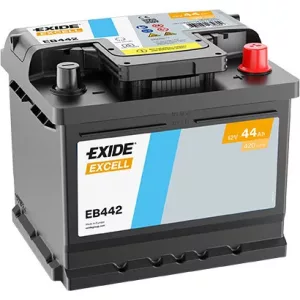 Exide Excell 12V 44Ah 420A Jobb+ Akkumulátor (EB442)