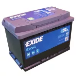 Exide Excell 12V 74Ah 680A Jobb+ Akkumulátor (EB740)