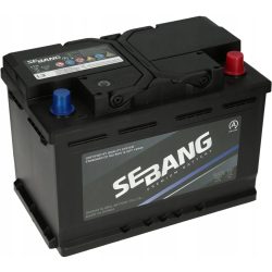 Sebang EFB Start Stop 12V 70Ah 720A jobb+ Akkumulátor