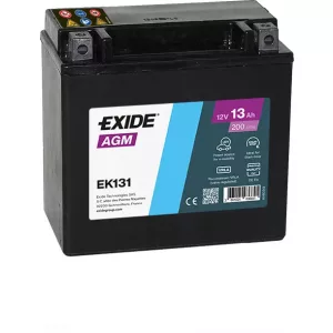 Exide AGM 13Ah 200A Bal+ Akkumulátor (EK131)